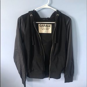 Garage Black Bomber Jacket
